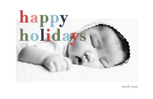 A colorful happy holidays gray design for Holiday with 1 uploads