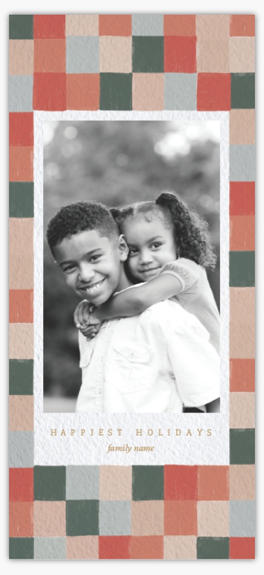 A vertical 1 photos gray brown design for Holiday with 1 uploads