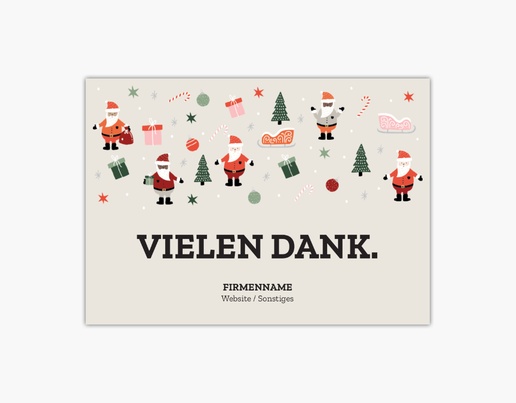Designvorschau für Weihnachtspostkarten, A6 (105 x 148 mm)