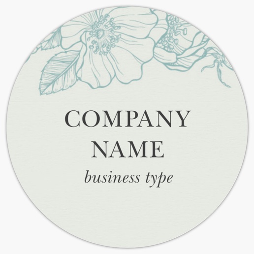 Design Preview for Custom Candle Labels, 1.5" x 1.5"