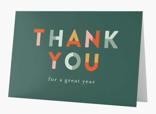 A business thank you thank you for your business gray orange design for Business