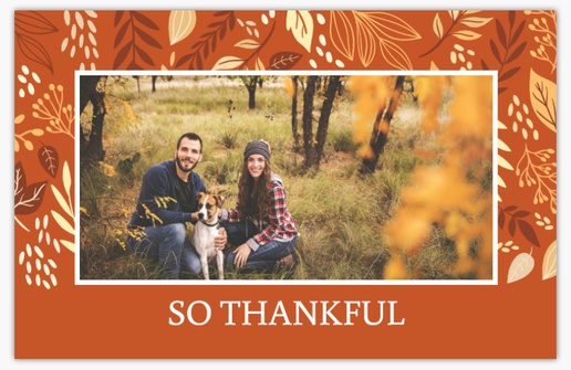 A logo 1 picture white orange design for Thanksgiving with 1 uploads