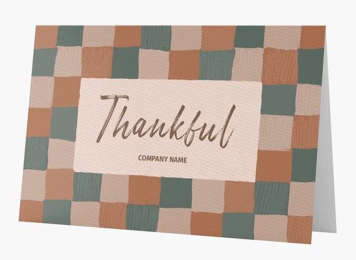 A thank you thanksgiving brown design for Thanksgiving