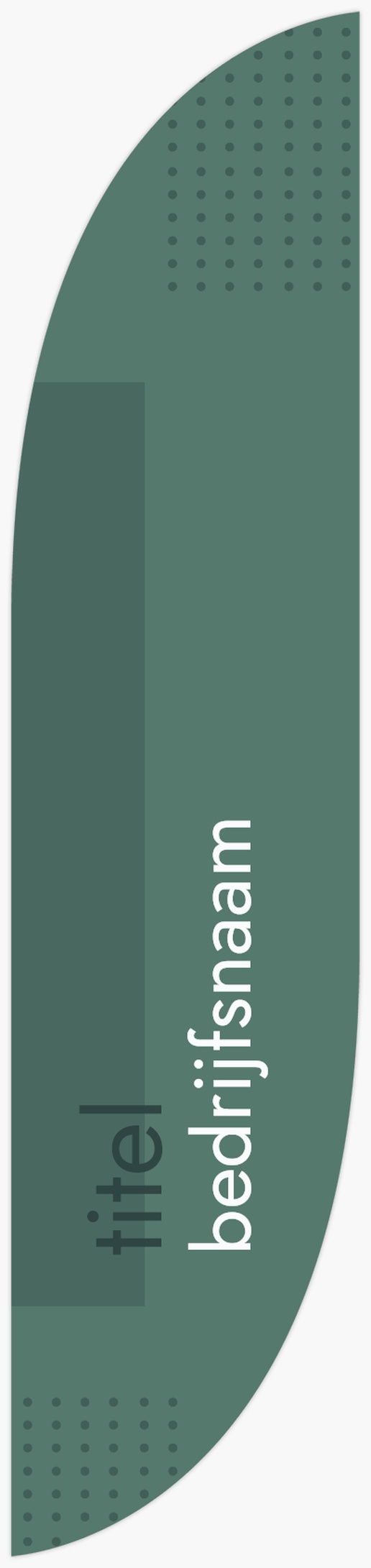 Voorvertoning ontwerp voor Ontwerpgalerij: Grafisch ontwerp Vlaggen, Convex 4,5 m 