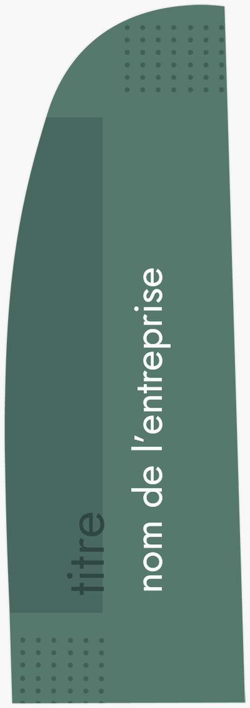 Aperçu du graphisme pour Galerie de modèles : drapeaux personnalisés pour electronique et multimédia, Aile 2.6 m 