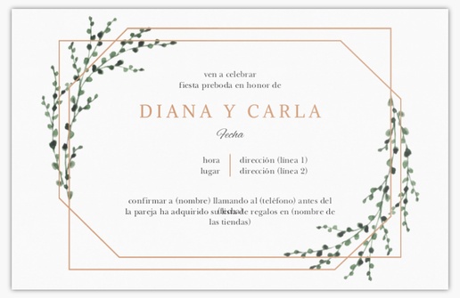 Vista previa del diseño de Galería de diseños de tarjetas e invitaciones para tradicional y clásico, Plano 18,2 x 11,7 cm