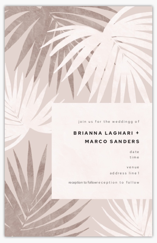 A tropical neutral leaves gray design for Summer