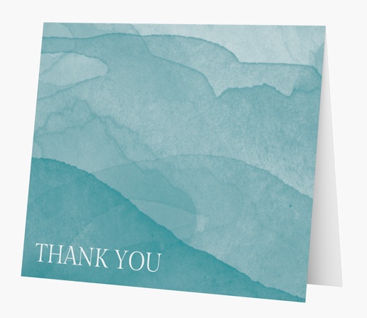 A flowy thank you gray design for Summer