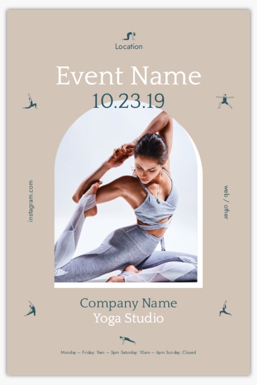 A simple yoga gray design for Modern & Simple