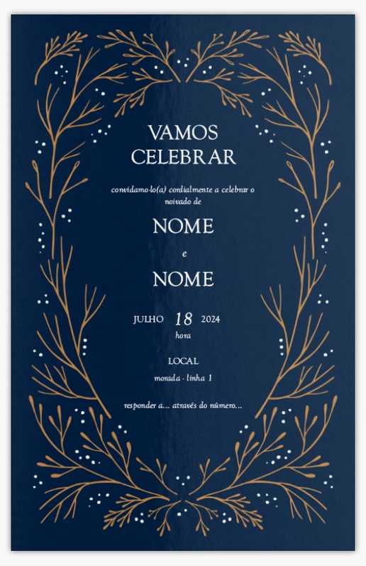 Pré-visualização do design de Convites e anúncios, Sem dobra 18,2 x 11,7 cm