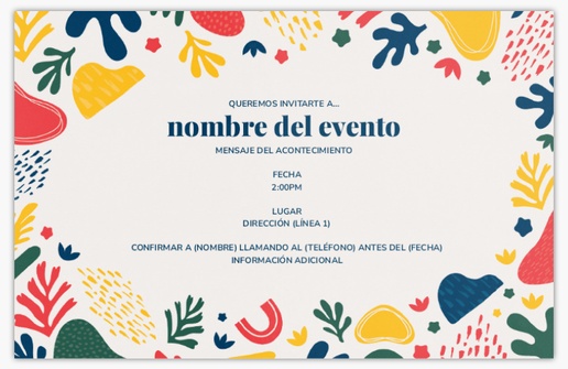 Vista previa del diseño de Invitaciones de cumpleaños para adolescentes, Plano 18,2 x 11,7 cm