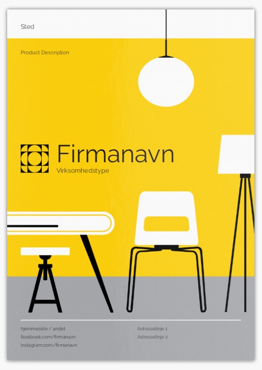 Forhåndsvisning af design for Designgalleri: Fed og farverig Postkort, A5 (148 x 210 mm)