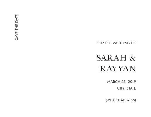 A minimal wedding white and black cream white design for Traditional & Classic