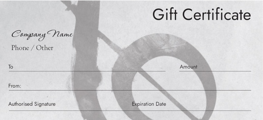 Design Preview for Education & Child Care Gift Certificates Templates
