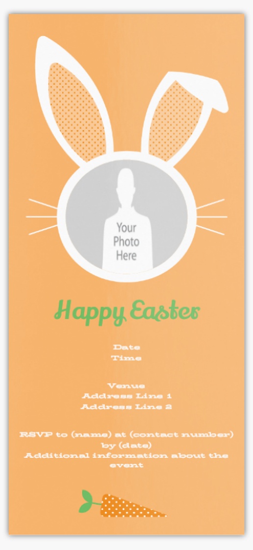 Design Preview for Design Gallery: Seasonal Invitations & Announcements, Flat 21 x 9.5 cm