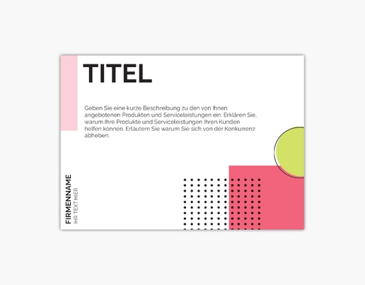 Designvorschau für Designgalerie: Postkarten Marketing & PR, A6 (105 x 148 mm)