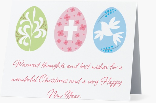 Design Preview for Design Gallery: Easter Note Cards, Folded 13.9 x 10.7 cm