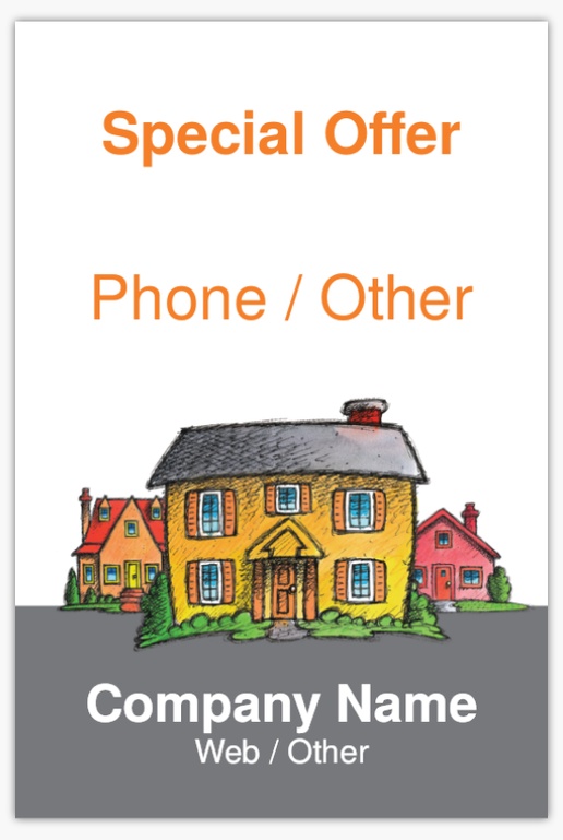 Design Preview for Design Gallery: Property & Estate Agents Aluminum A-Frame Signs, 1 Insert - No Frame 24" x 36"