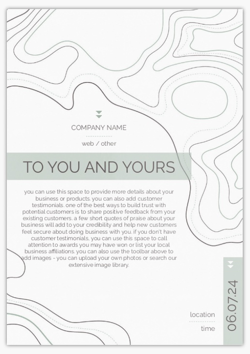 Design Preview for Design Gallery: Management Information Systems Postcards, A5 (148 x 210 mm)