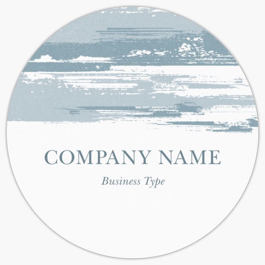 Design Preview for Art & Entertainment Product Labels on Sheets Templates, 3" x 3" Circle