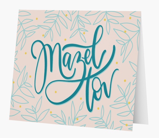 Design Preview for  Personalized Note Cards Templates, Folded 5.5" x 4"