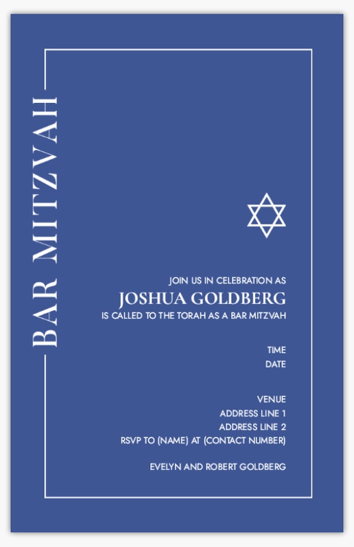 A star religious blue design for Theme