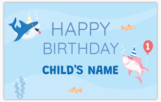 Design Preview for Design Gallery: Birthday Vinyl Banners, 2.5' x 4' Indoor vinyl Single-Sided