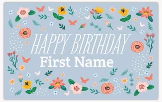 Design Preview for Design Gallery: Child Birthday Vinyl Banners, 2.5' x 4' Indoor vinyl Single-Sided