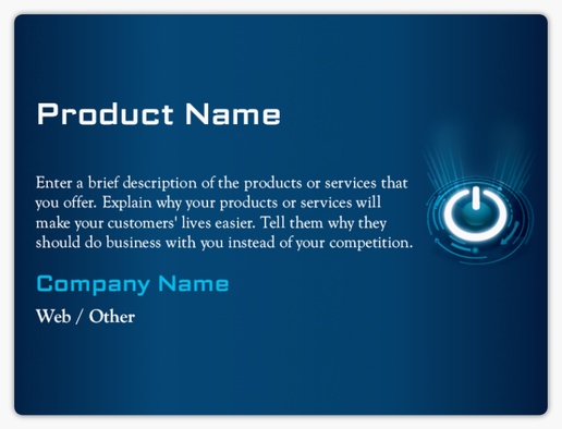 Design Preview for Design Gallery: Technology Product Labels on Sheets, 3" x 4" Rounded Rectangle