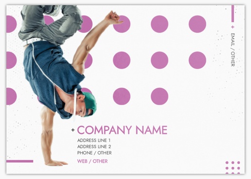 Design Preview for Design Gallery: Dance & Choreography Postcards, A6 (105 x 148 mm)