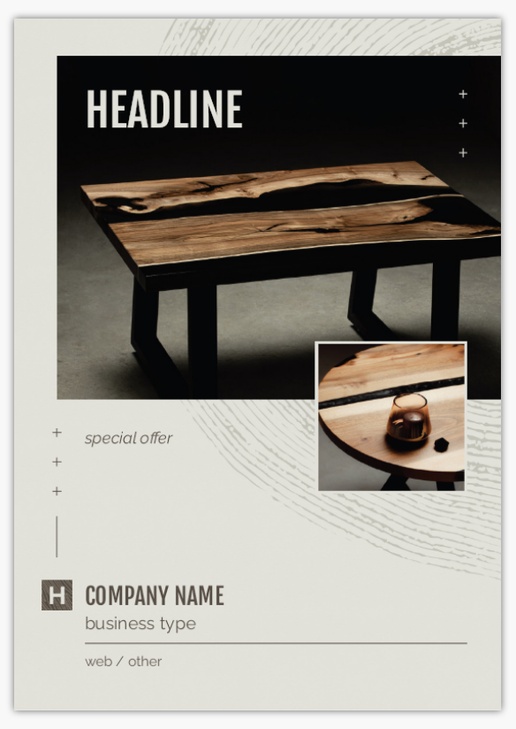 Design Preview for Design Gallery: furniture & homeware Postcards, A5