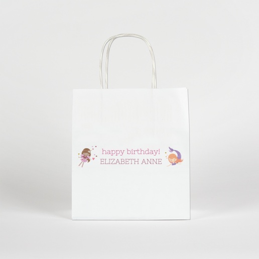 A magical mermaid pink design for Child Birthday