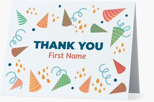 Design Preview for Thank You Cards, Folded 5.5" x 4"