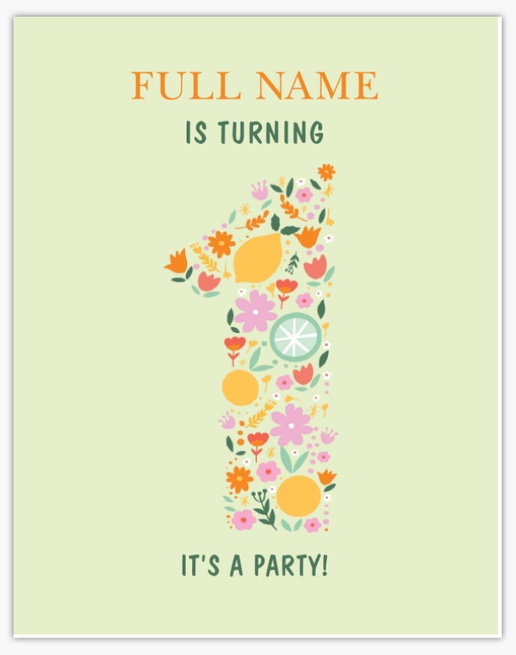 Design Preview for Design Gallery: Florals & Greenery Aluminum A-Frame Signs, 1 Insert - No Frame 22" x 28"
