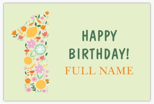 Design Preview for Design Gallery: Milestone Birthday Lawn Signs, 12" x 18" Horizontal