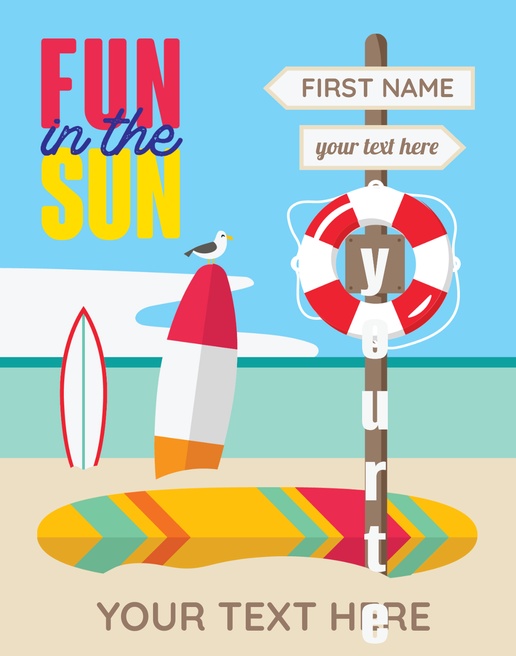 Design Preview for Design Gallery: Fun & Whimsical Aluminum A-Frame Signs, 1 Insert - No Frame 22" x 28"