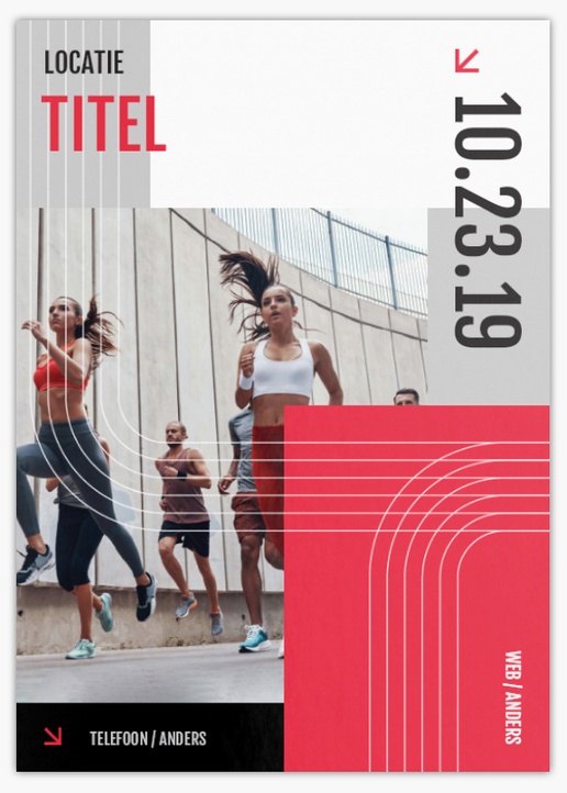 Voorvertoning ontwerp voor Ontwerpgalerij: Sport en fitness Postkaarten, A6 (105 x 148 mm)