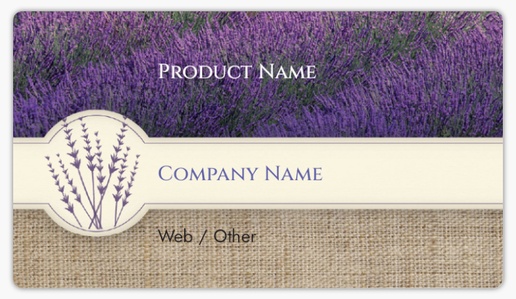 Design Preview for Design Gallery: Florals & Greenery Product Labels on Sheets, 2" x 3.5" Rounded Rectangle