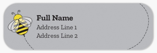 Design Preview for Design Gallery: Business Services Return Address Labels, White Paper