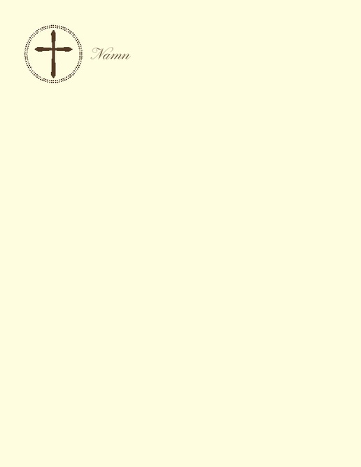 Förhandsgranskning av design för Designgalleri: Religiösa högtider Korrespondenskort, Enkelt 13,9 x 10,7 cm