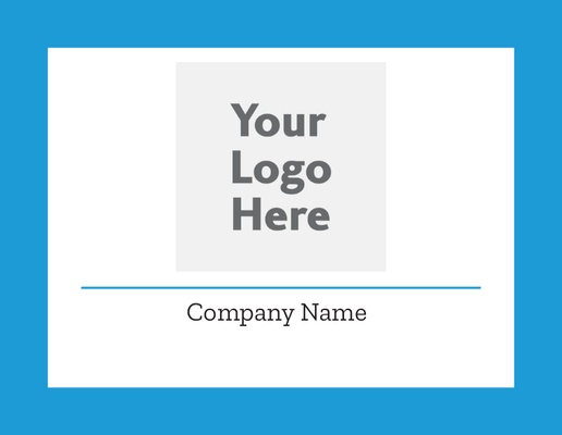 A business logo white blue design for Traditional & Classic with 1 uploads