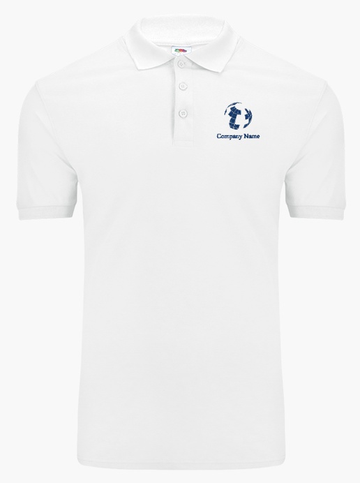 Design Preview for Design Gallery: Business Services Fruit of the Loom® Polo Shirt