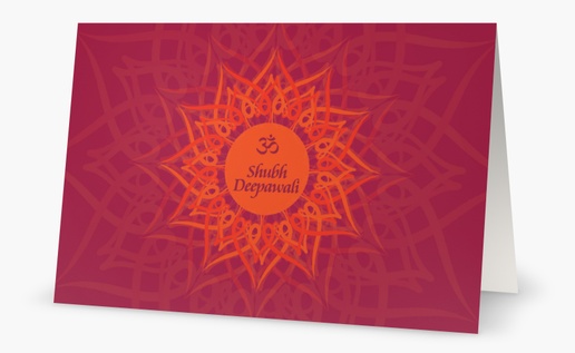 Un diwali celebración diseño marrón para Diwali