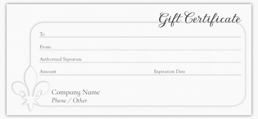 Design Preview for Design Gallery: Business Services Gift Vouchers