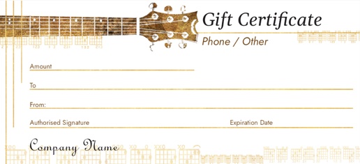 Design Preview for Education & Child Care Gift Certificates Templates