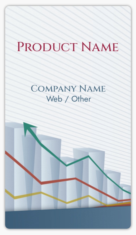 Design Preview for Design Gallery: Finance & Insurance Product Labels on Sheets, 2" x 3.5" Rounded Rectangle