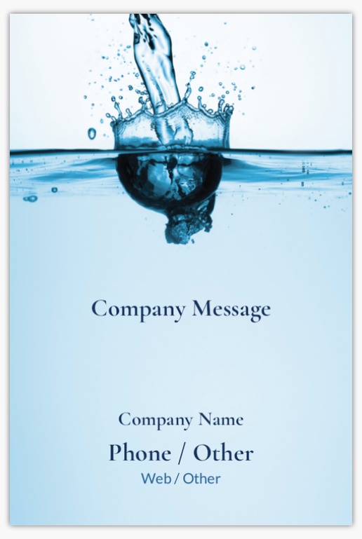 Design Preview for Design Gallery: Pool & Spa Care Aluminum A-Frame Signs, 1 Insert - No Frame 24" x 36"
