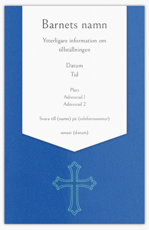 Förhandsgranskning av design för Designgalleri: Inbjudningskort, Enkelt 18.2 x 11.7 cm
