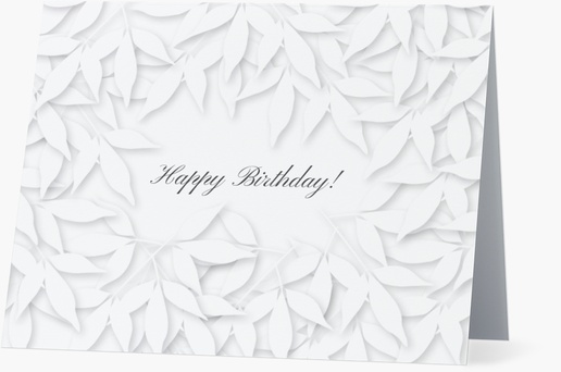 A poetisch wyrafinowanych white black design for Birthday