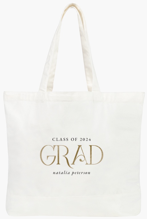 A graduation party black and gold brown gray design for Graduation
